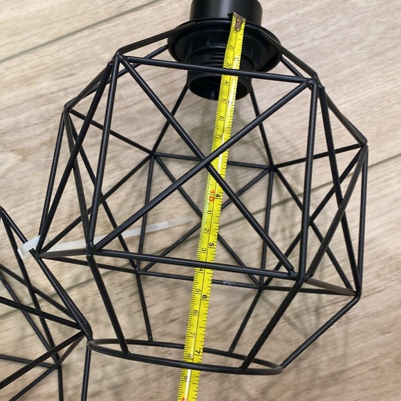 Industrial Cage Pendant Lights - Picture 7 of 7